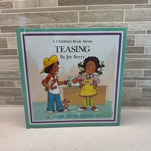 Children's Book on Teasing - Green and Purple